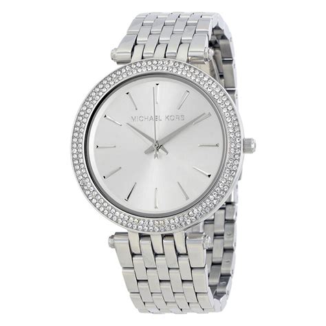 silver womens silver michael kors watch|Michael Kors Watch silver price.